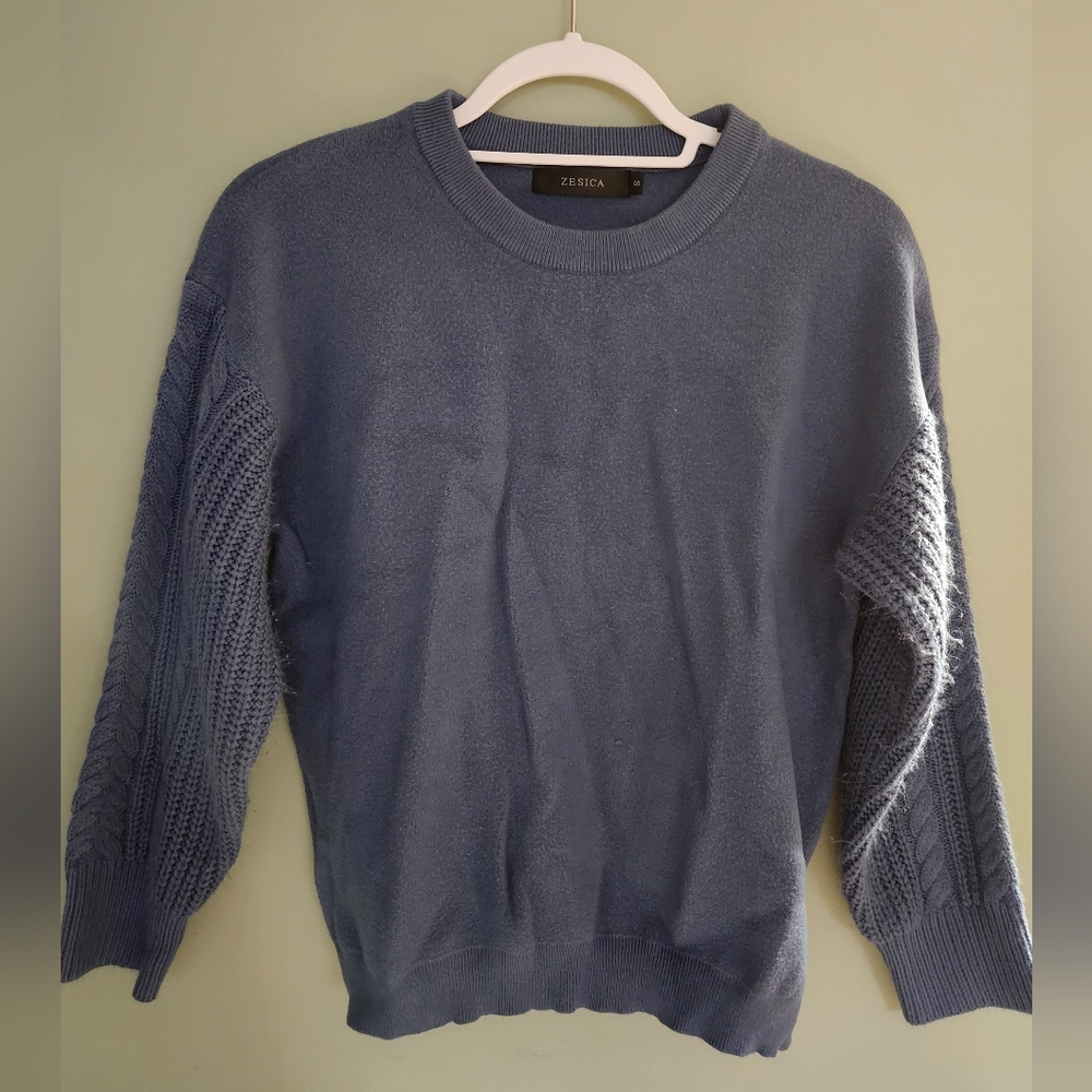 Zesica Blue Sweater